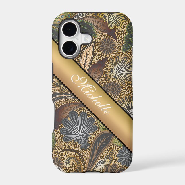 Animal Print Paisley Pattern (Back)