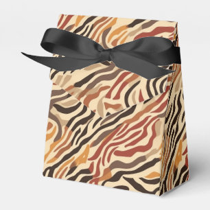 Animal Print Party Favour Box