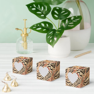 Animal Print Party Favour Box