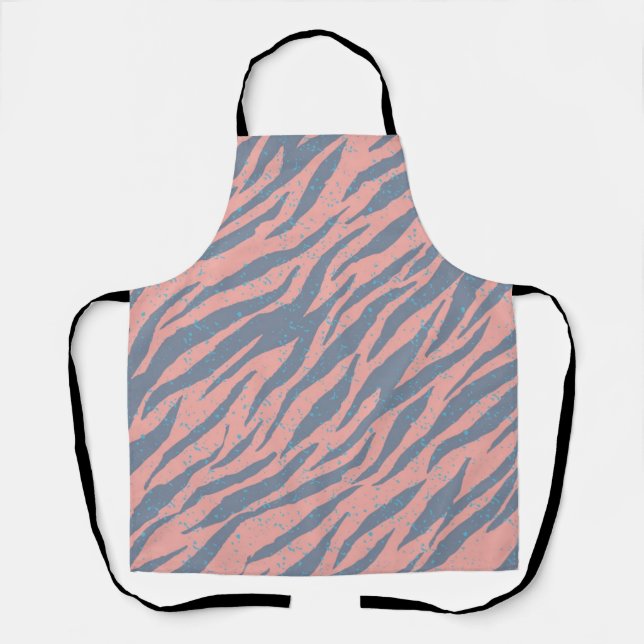 Animal print pattern apron (Front)