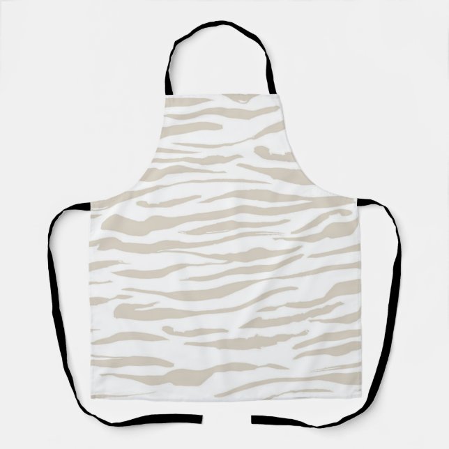 Animal print pattern apron (Front)