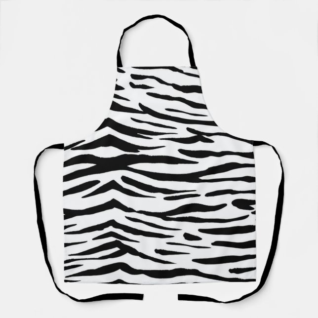 Animal print pattern apron (Front)