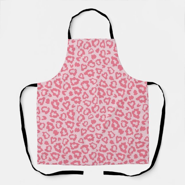 Animal print pattern apron (Front)