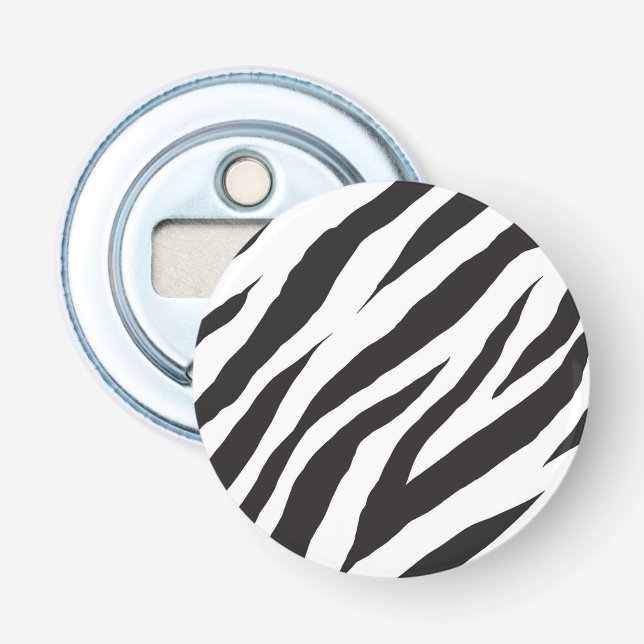 Animal print pattern bottle opener (Front)