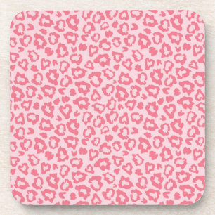 Animal print pattern coaster