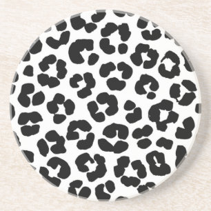 Animal print pattern coaster