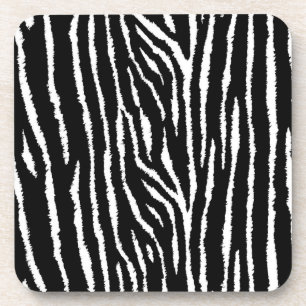 Animal print pattern coaster