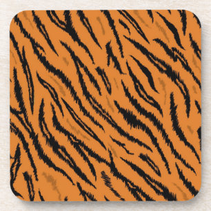 Animal print pattern coaster