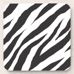 Animal print pattern coaster