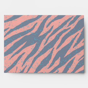 Animal print pattern envelope