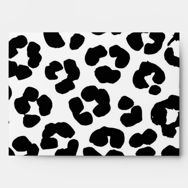 Animal print pattern envelope (Front)