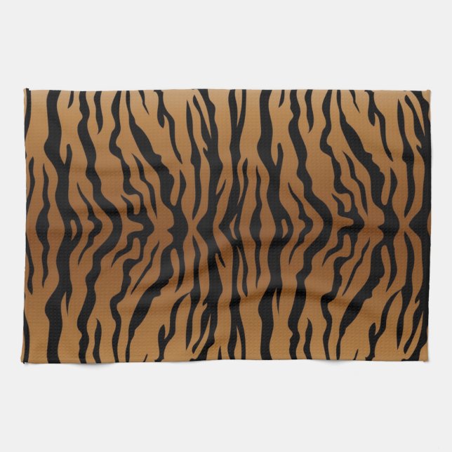 Animal print pattern kitchen towel (Horizontal)