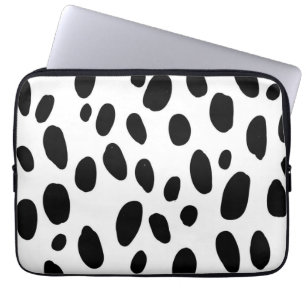 Animal print pattern laptop sleeve