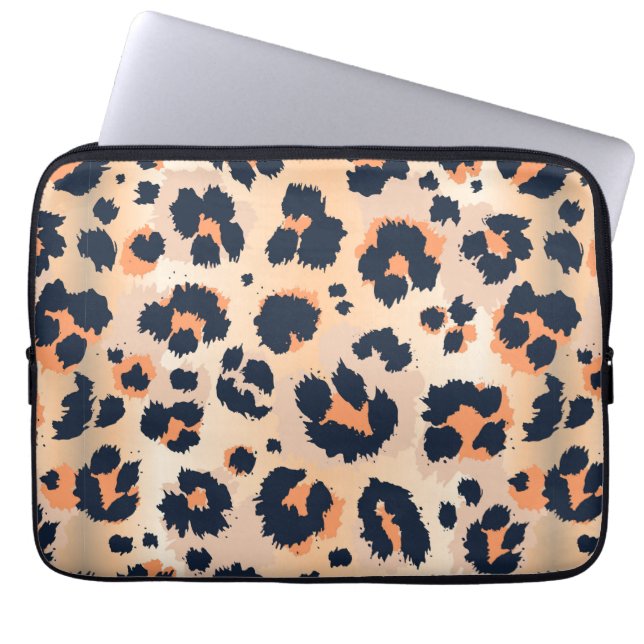 Animal Print Pattern  Laptop Sleeve (Front)