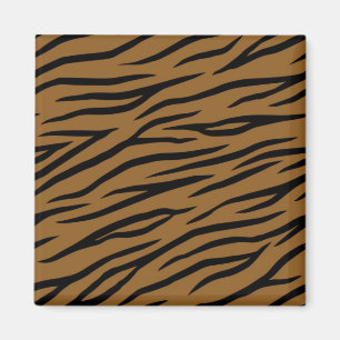Animal print pattern magnet