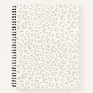 Animal print pattern notebook