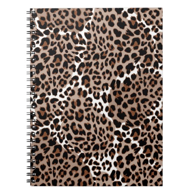 Animal print pattern notebook (Front)