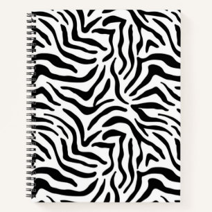 Animal print pattern notebook