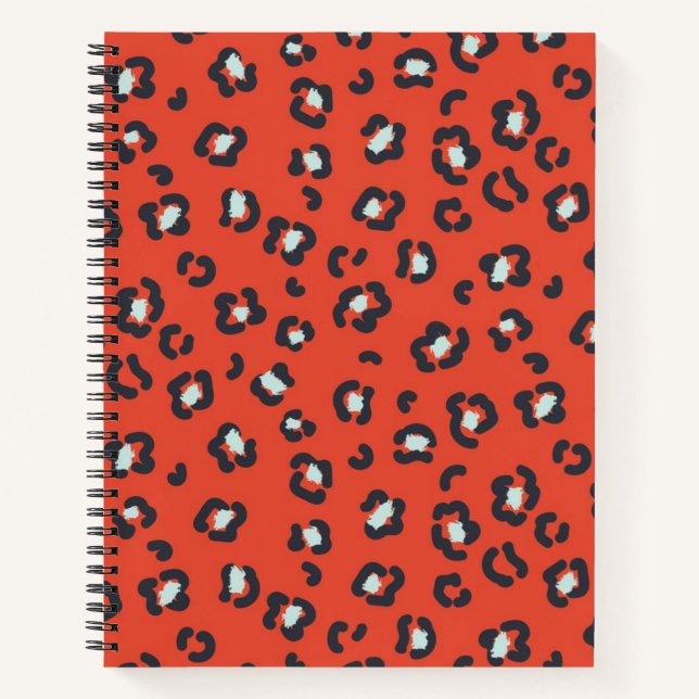 Animal print pattern notebook (Front)