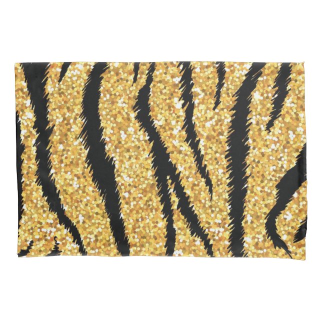 Animal print pattern pillowcase (Front)
