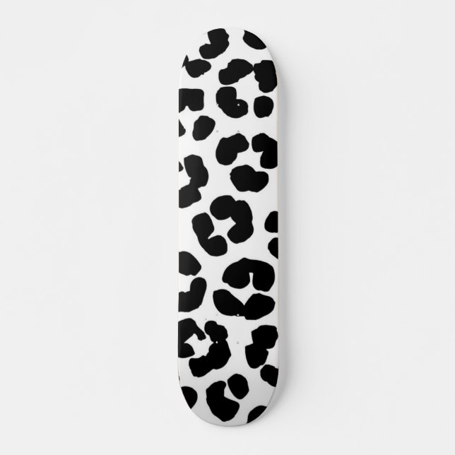 Animal print pattern skateboard (Front)