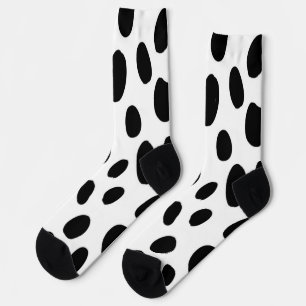 Animal print pattern socks