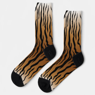 Animal print pattern socks