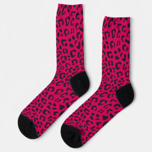 Animal print pattern socks