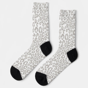 Animal print pattern socks