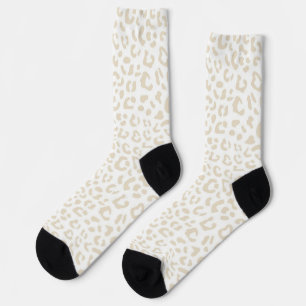 Animal print pattern socks