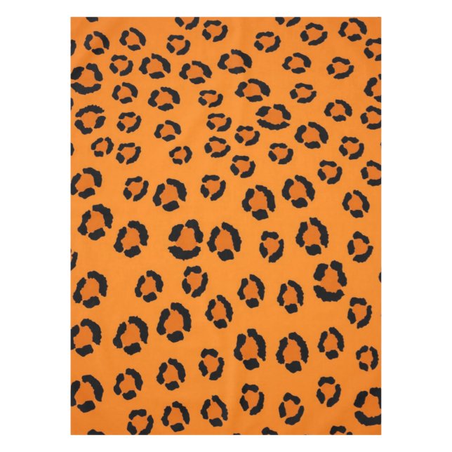 Animal print pattern tablecloth (Front)