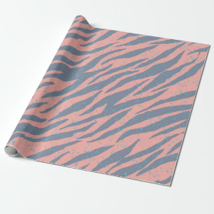 Animal print pattern wrapping paper