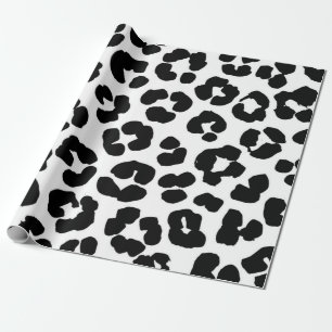 Animal print pattern wrapping paper