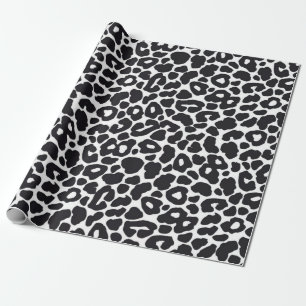Animal print pattern wrapping paper