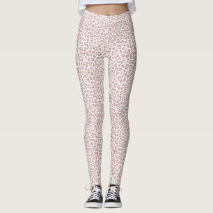 Animal Print Pink Women's Leggings