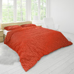 Animal Print Red Glitter Glam Duvet Cover<br><div class="desc">Animal Print Red Glitter Glam Duvet Cover</div>