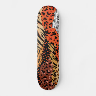 Animal Print Skateboard