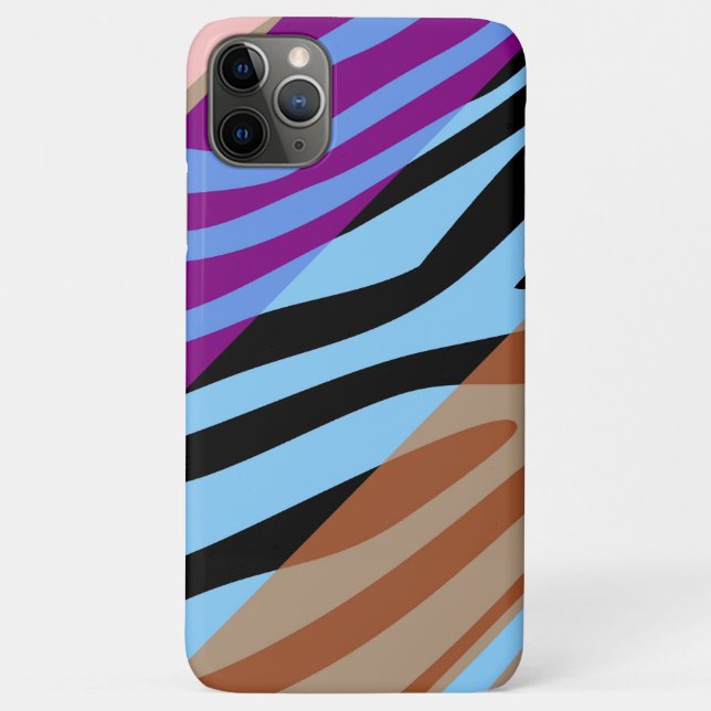 Animal Print Skin Zebra Retro Colourful Pattern 7 Case-Mate iPhone Case (Back)