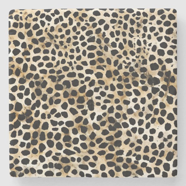 Animal Print - Stone Coasters  (Front)