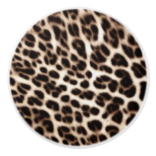 animal print texture fur skin cheetah leopard patt ceramic knob