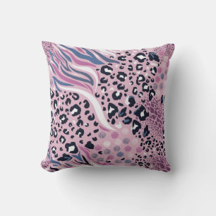 Animal Print Throw Pillow