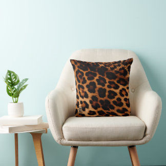 Animal Print Throw Pillow