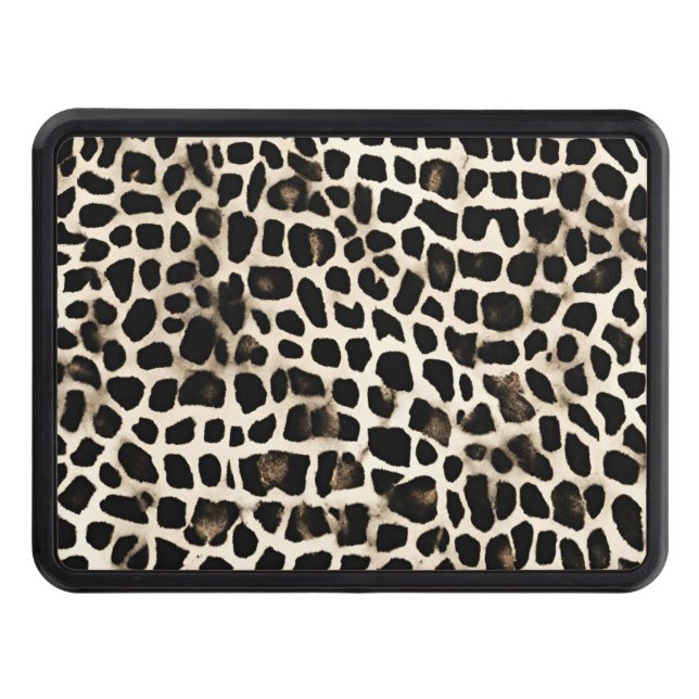 Animal Print - Trailer Hitch Cover (Front)