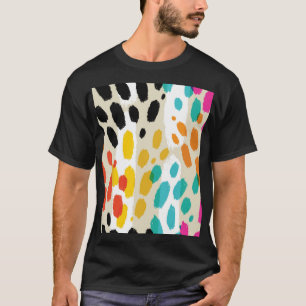 Animal Print Vintage Seamless Pattern T-Shirt