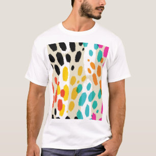 Animal Print Vintage Seamless Pattern T-Shirt