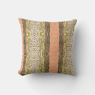 Animal Printed Zebra Stripe Pillow