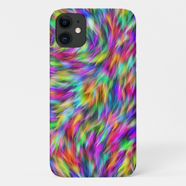Animal Prismatic Fur Pattern-65750 Case-Mate iPhone Case (Back)