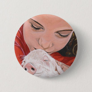 Animal Protector 2 Inch Round Button