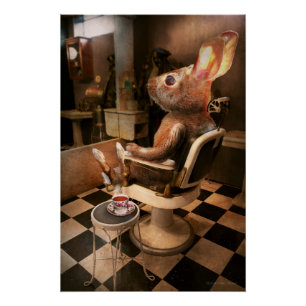 Animal - Rabbit - Hare cut Poster