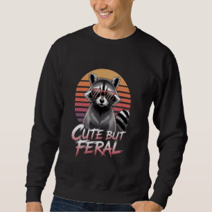 Animal Racoon Funny Kids Toddler Raccoon Boy Cute Sweatshirt